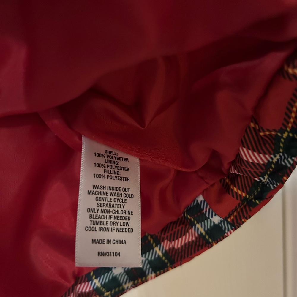 Kim Rogers Holiday Red & Green Jacket Size S - Picture 5 of 5